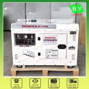 Máy phát điện Honda chống ồn GS 12kVA chạy dầu