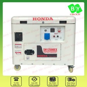 Máy phát điện Honda chống ồn SH12500EX 10kW chạy xăng