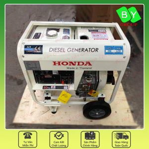 Máy phát điện Honda HD6900E 5kW chạy dầu