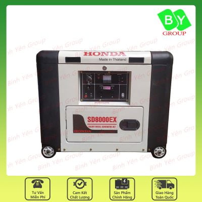 Máy phát điện Honda SD8000EX 6kW chạy dầu
