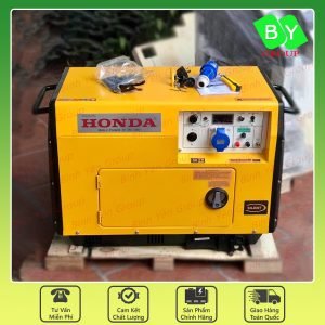 Máy phát điện siêu chống ồn Honda HD7600MV 5kW chạy dầu