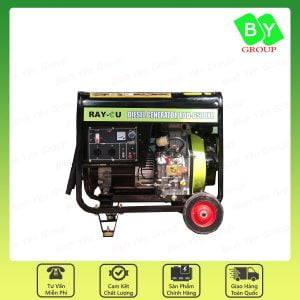 Máy phát điện Rayou ROD-6500XE 5kW chạy dầu