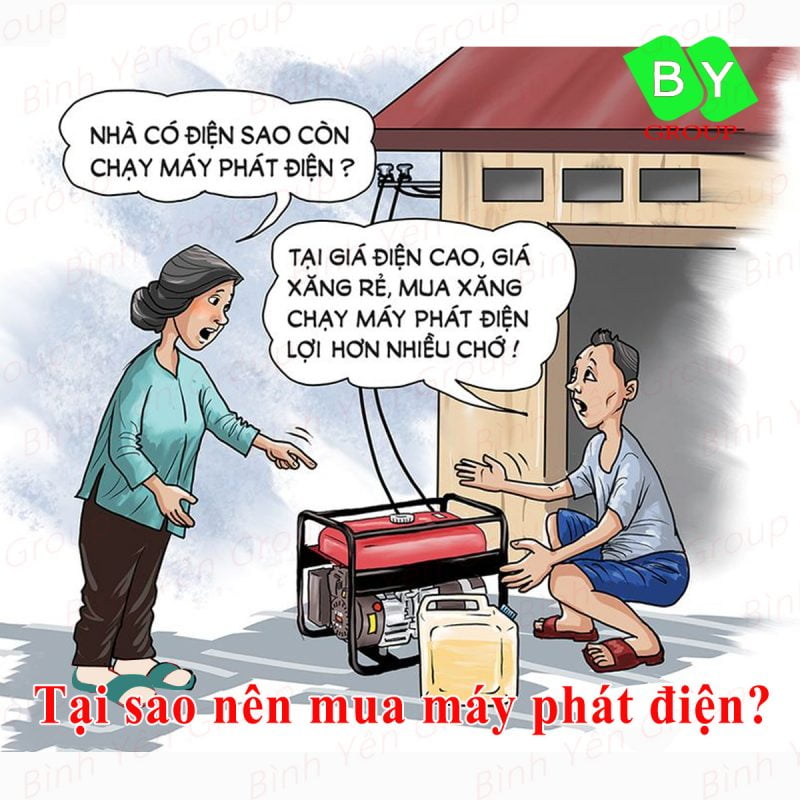 Tại sao nên mua máy phát điện dự phòng?