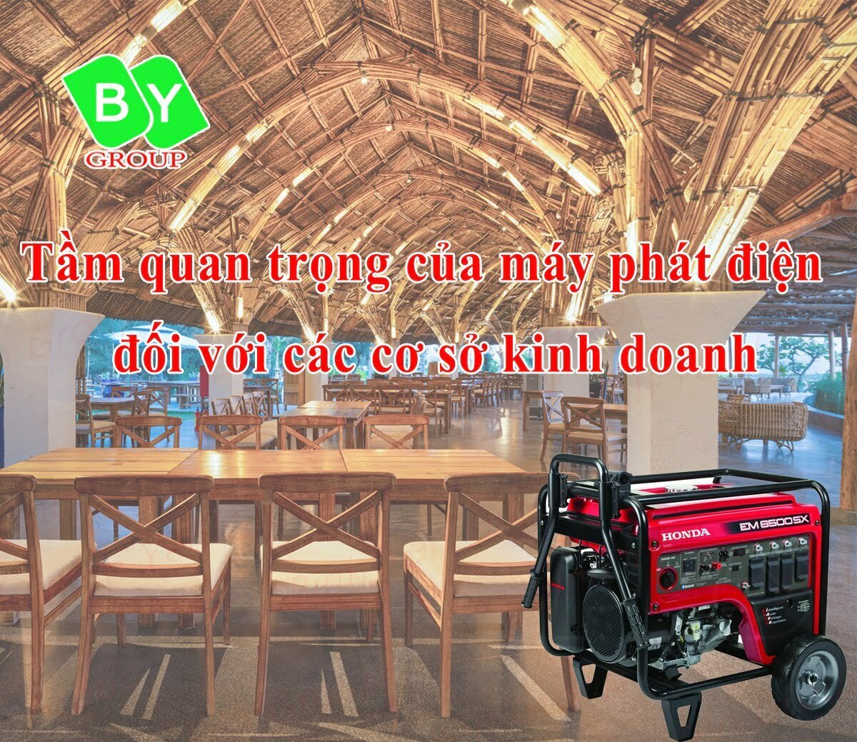 Tầm quan trọng của máy phát điện dự phòng đối với các cơ sở kinh doanh
