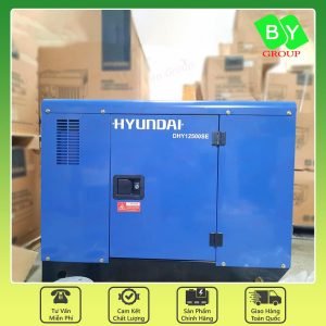 Máy phát điện Hyundai DHY12500SE 10kW chạy dầu